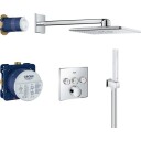 GROHE SMARTCONTROL DUSJPAKKE M/RAINSHOWER OG KVADRATISK FORM