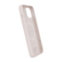 Puro Icon Mag Silikon Deksel MagSafe til iPhone 14/13 - Rosa