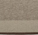 Pappelina Edit matte mørkebrun lin metallic 70x120 cm