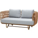 Cane line Nest 2 seters sofa Hvit
