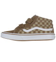 Vans Sko SK8 Mid Nyutgave V Neutral Sjakkbrett Brown/White 385 Sko Brun Hvit