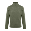 Lasse Sweater Forest Night M Lambswool t neck