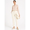 Max Mara Studio Dame Bukser Hvit 2XS,