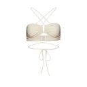 Magda Butrym Dame Svømmetøy Beige S,