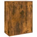 vidaXL Skjenk røkt eik 60x30x75 cm konstruert tre