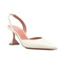 Amina Muaddi Dame Sko Beige 37 EU,