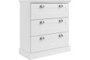 Kommode Motala 75x35x80 cm Hvit   75x35x80 cm Hvit