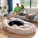 Innovagoods XXL Anti-stress seng for mennesker og dyr beige