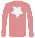 Petit Crabe Badetop Etoile UV50+ Lemonade m. Stjerne 5 6 år 110 116 Badetøy Hvit Rosa
