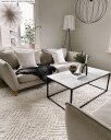 Ryetepper   Stettin offwhite Størrelse: 120 x 180 cm