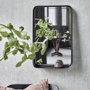 House Doctor   Speil med ramme HDPejo Svart antikk w: 35 cm h: 55 d: 10 cm