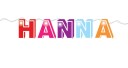 NAME IN LIGHTS HANNA