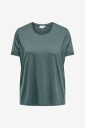Only Carmakoma - Topp carMoster S/S Fold UP Top Jrs - Grønn
