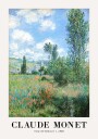 View of Vetheuil 1880 Plakat by Claude Monet Plakat / 21x30cm