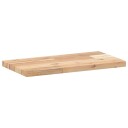  Flytende hyller 3 stk 60x20x2 cm ubehandlet heltre akasie
