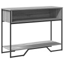  Konsollbord grå sonoma 100x35x74,5 cm konstruert tre 848532