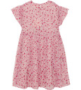 Creamie Kjole - Flower Dobby - Rose Smoke - Creamie - 11 år (146) - Kjole Rosa Rød