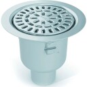 Purus Balder Sluk For Betong Og Flis Ø75mm Stål