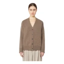 Max Mara Dame Strikkevarer Brun S,