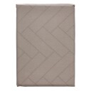 Södahl  Tiles damask duk 140x320 cm taupe