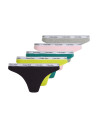 Calvin Klein Thong 5Pk - Multi/patterned - XL