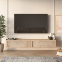 TV-benk Hanah Home Future (180 x 29,6 x 29,8 cm) Eik - Eik