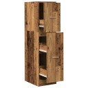  Apotekskap gammelt tre 30x41x118 cm konstruert tre 8721158399656