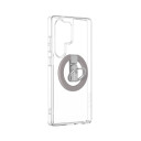 AmazingThing Minimal Mag Deksel med Magnetring for Samsung Galaxy S25 Ultra Gjennomsiktig