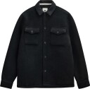 Anerkjendt Akoscar Boiled Wool Overshirt   Black   XXL