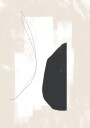 Monochrome Harmony Plakat / 30x40cm