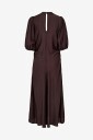 co’couture   Maxikjole Heracc SS Puff Dress   Brun