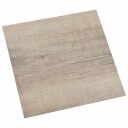 vidaXL Gulvplanker 55 pcs Gråbrun 5,11 m² PVC