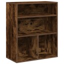 Bokhylle røkt eik 60x30x71,5 cm konstruert tre