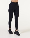 Bumpro Wave Seamless Mesh Tights Black - XS
