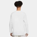 Nike Sportswear Club LS T Shirt Herre White/Black M
