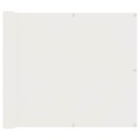 vidaXL Balkong Skjerm Hvit 100 x 600 cm Oxford Stoff
