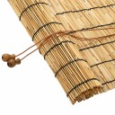 vidaXL Rullegardin Naturlig 120 x 220 cm Siv