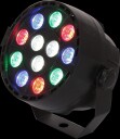 Ibiza LED PAR lampe 12 x 1W RGBW