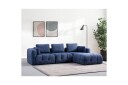 Yvara Sofa med Divan 4 sits   Blå