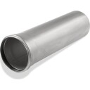 ACO 110 x 1000 mm rustfritt stål syrebestandig avløpsrør med muffe AISI 316 stainless steel 110x1000 mm