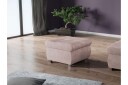 Cerys Fotpall 60 cm - Rosa