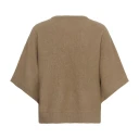 Kaffe Dame Strikkevarer Brun XL,