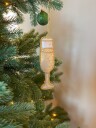 Tinker Tailor Champagneglass med broderinger 15,5cm gull