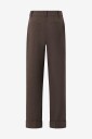 Gina Tricot   Bukser Mid Waist Wide   Brun