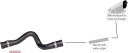 METZGER 2420222 Radiatorslange