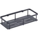 Bathlife Stadga dusjkurv 30x13 cm sort matt