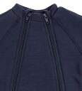 Smallstuff Ull Heldrakt med Glidelås Navy 80-86