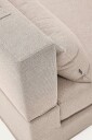 Kave Home   Arty sennepsfarget konvertibel puff/seng 70 x 89 200 cm   Beige