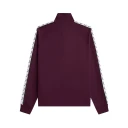 Fred Perry Contrast Tape Track Jkt   PLUM   S