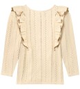Fliink Gabby Ls Blouse - Beige - 3 Y